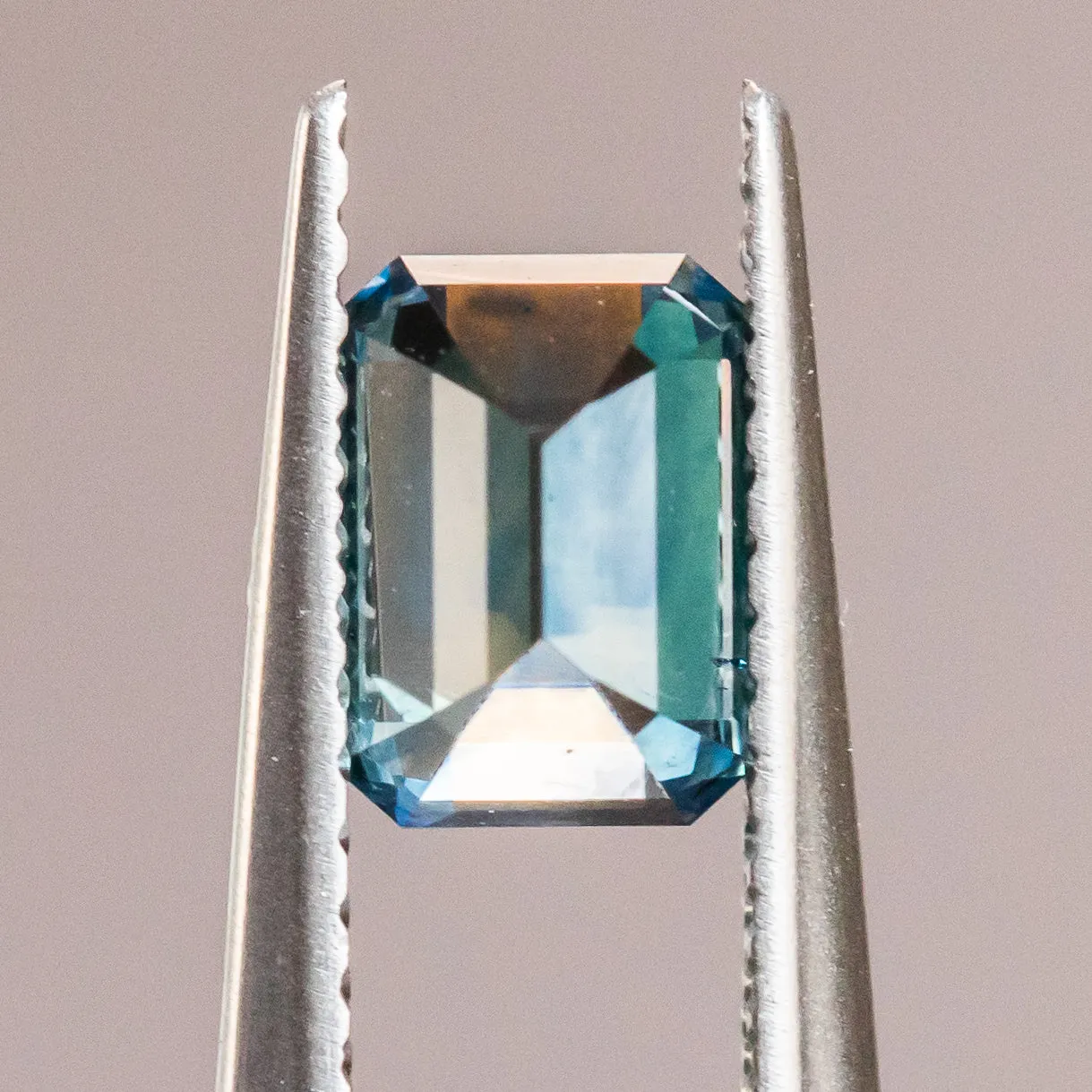 1.36CT EMERALD CUT MONTANA SAPPHIRE // Design Specialist Curated Build Your Own Dream Ring