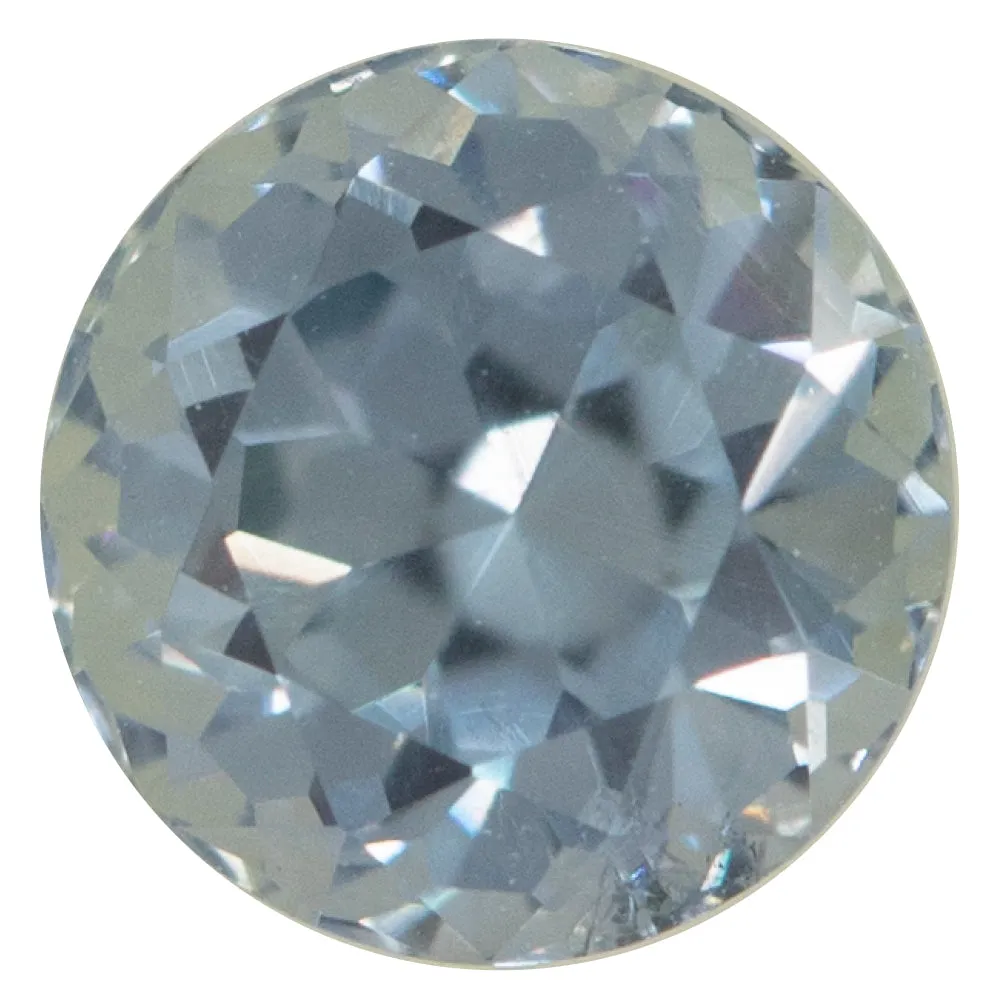 1.48CT ROUND MONTANA SAPPHIRE, COLOR SHIFTING SILVER PURPLE GREY, 6.3MM