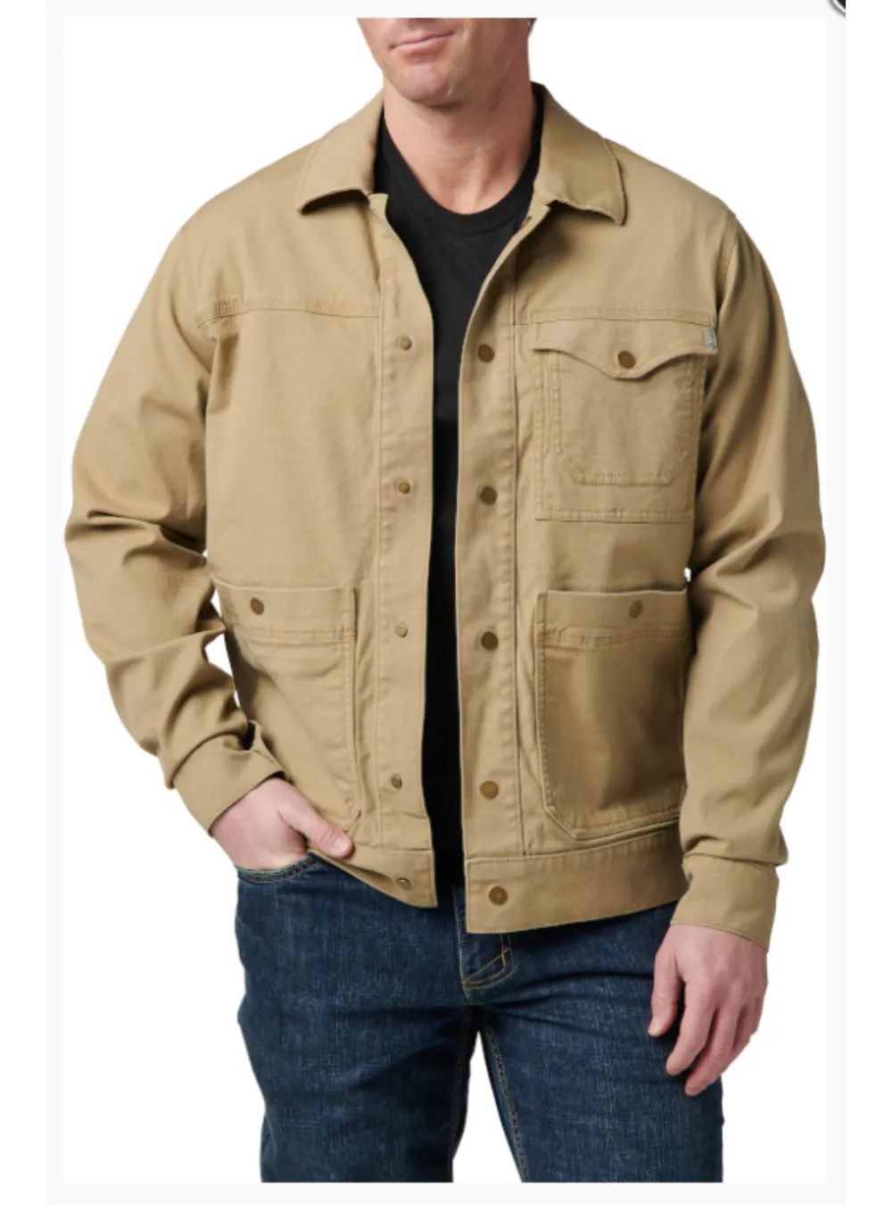 5.11 Tactical Mens Rosser Jacket - Lightweight, Water-Resistant, Versatile Outdoor Outerwear