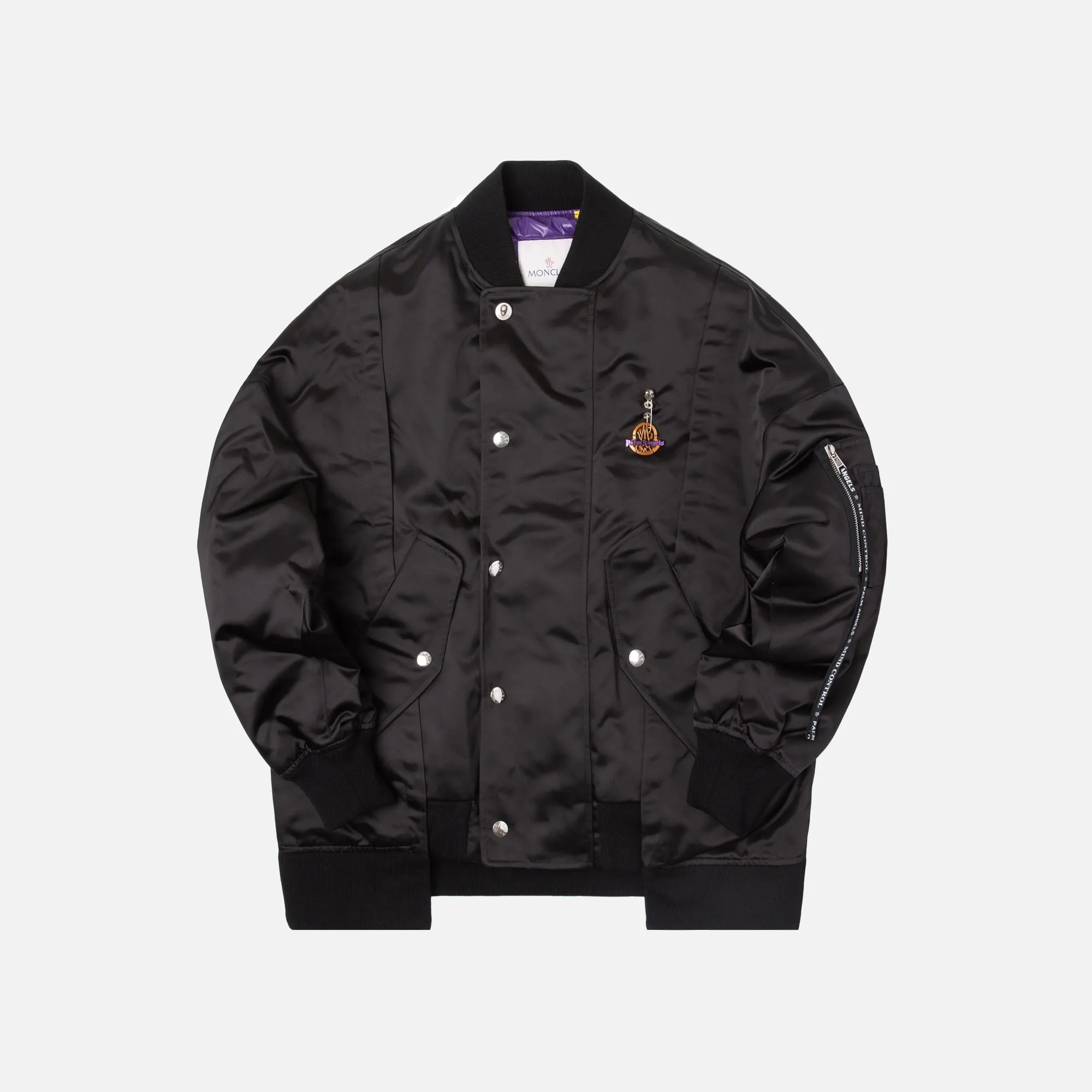 8 Moncler Palm Angels Axl Giubbotto Jacket - Black