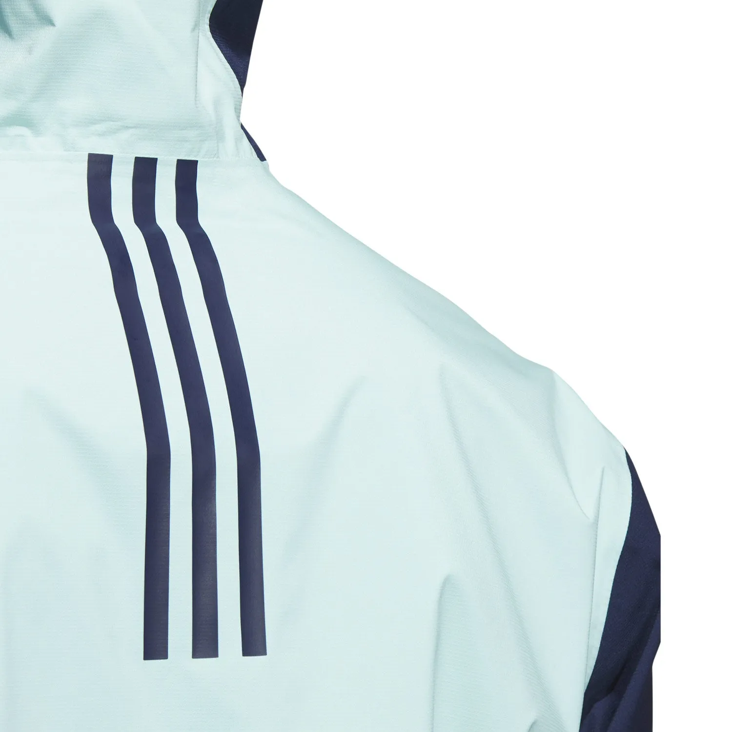 adidas Golf RAIN.RDY Full Zip Waterproof Jacket - Collegiate Navy