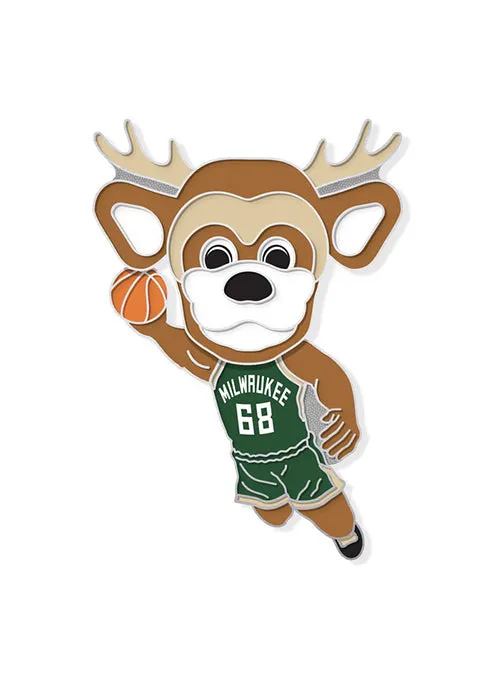 Aminco Bango Bobble Milwaukee Bucks Pin