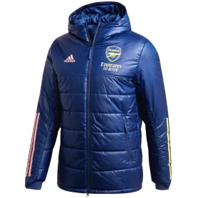 Arsenal winter training bench soccer jacket 2020/21 navy - Adidas