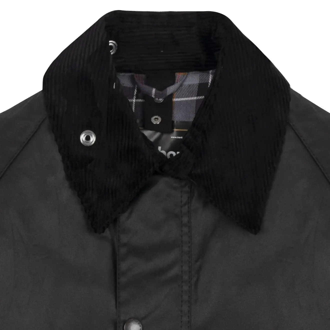 Barbour Bedale Wax Jacket Black