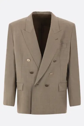 Bebè Doppio Legacy double-breasted wool blend jacket