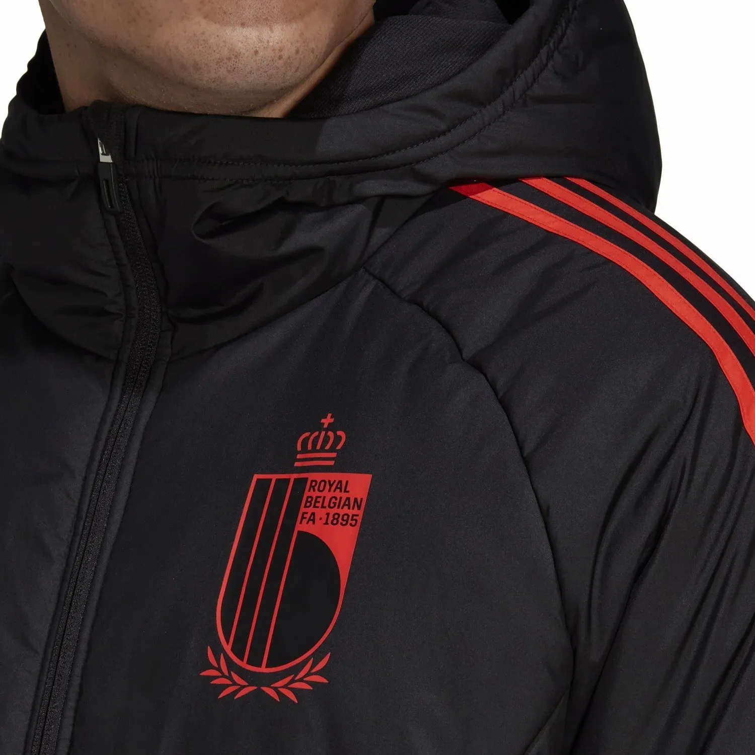 Belgium winter training bench jacket 2022/23 - Adidas