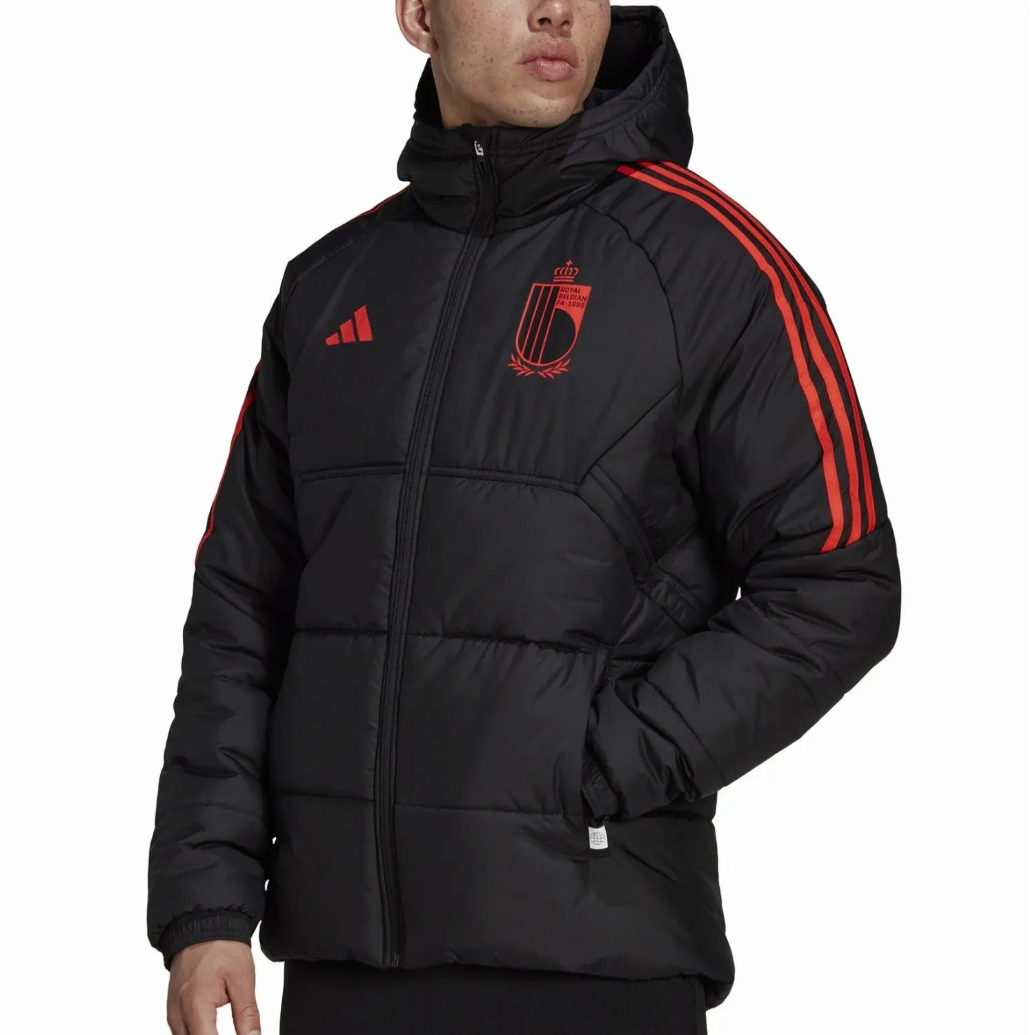 Belgium winter training bench jacket 2022/23 - Adidas