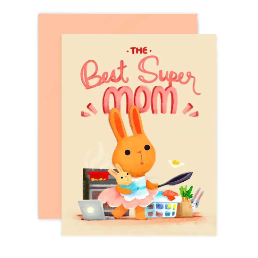 Best Super Mom Card