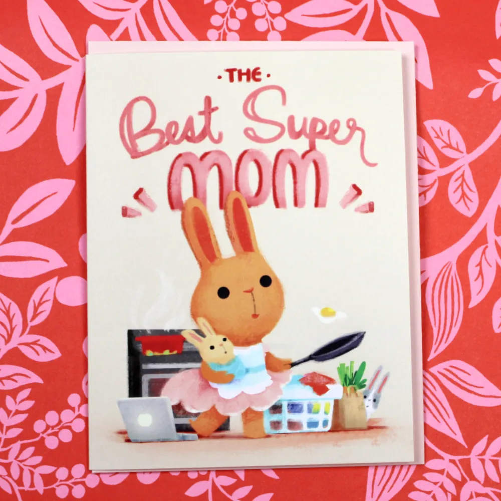 Best Super Mom Card