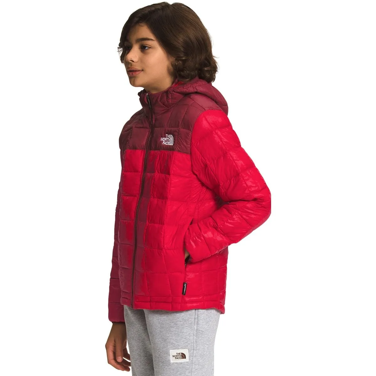 Boys' The North Face | ThermoBall Eco Hooded Jacket | TNF Red