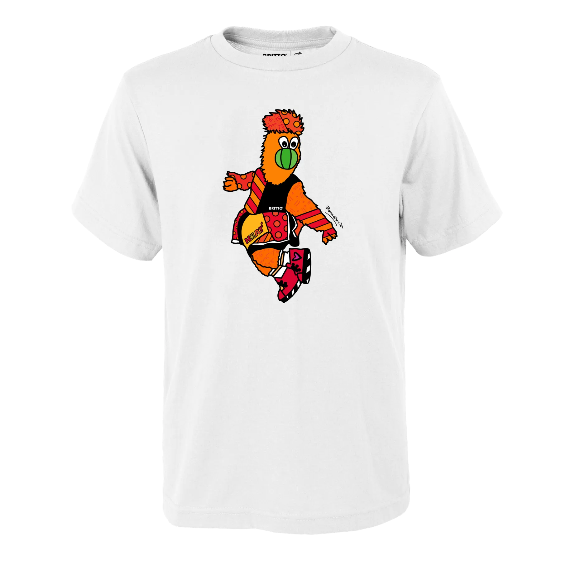 Britto x HEAT Burnie Youth Tee