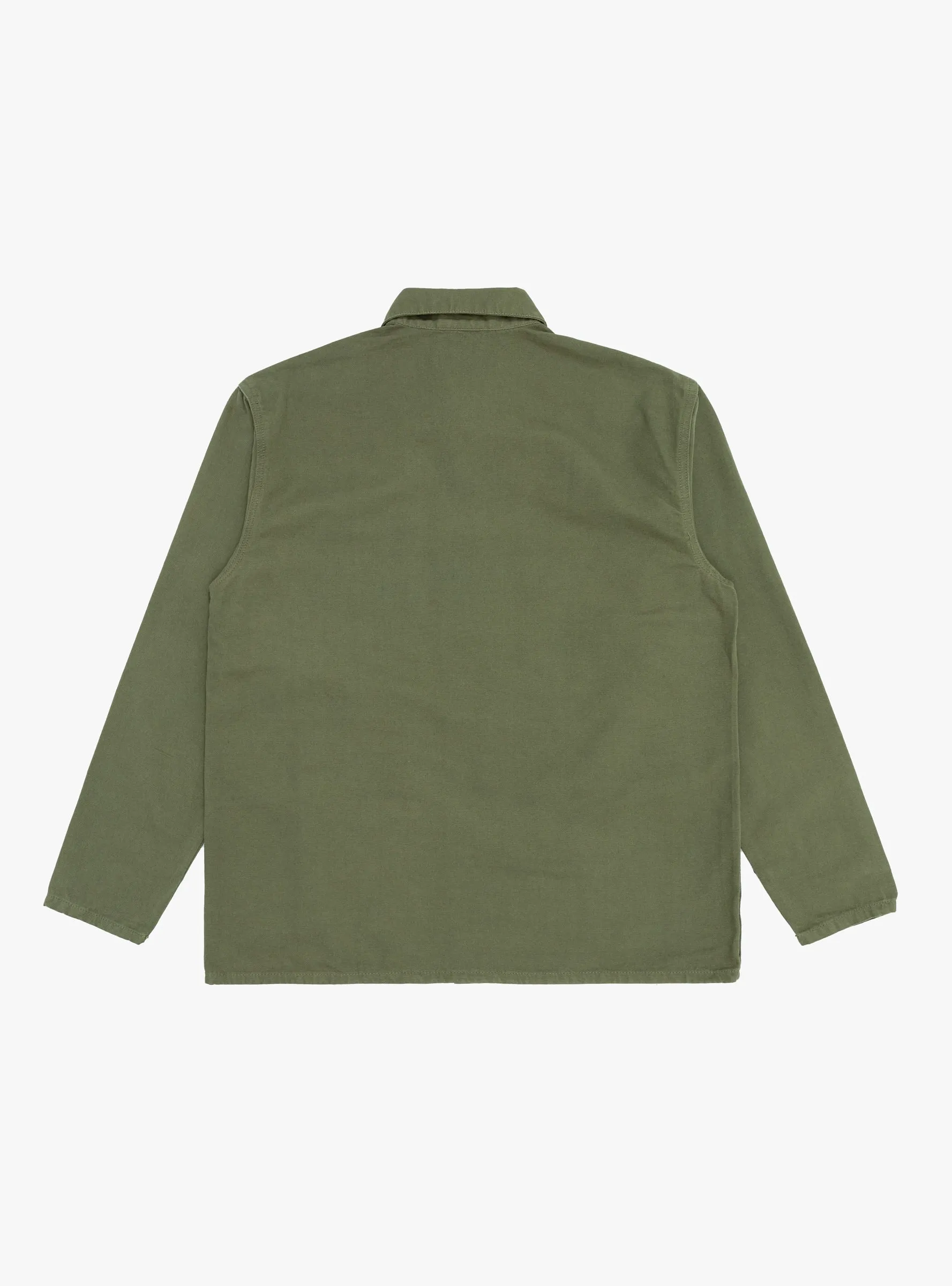 Canvas Coverall Jacket Olive