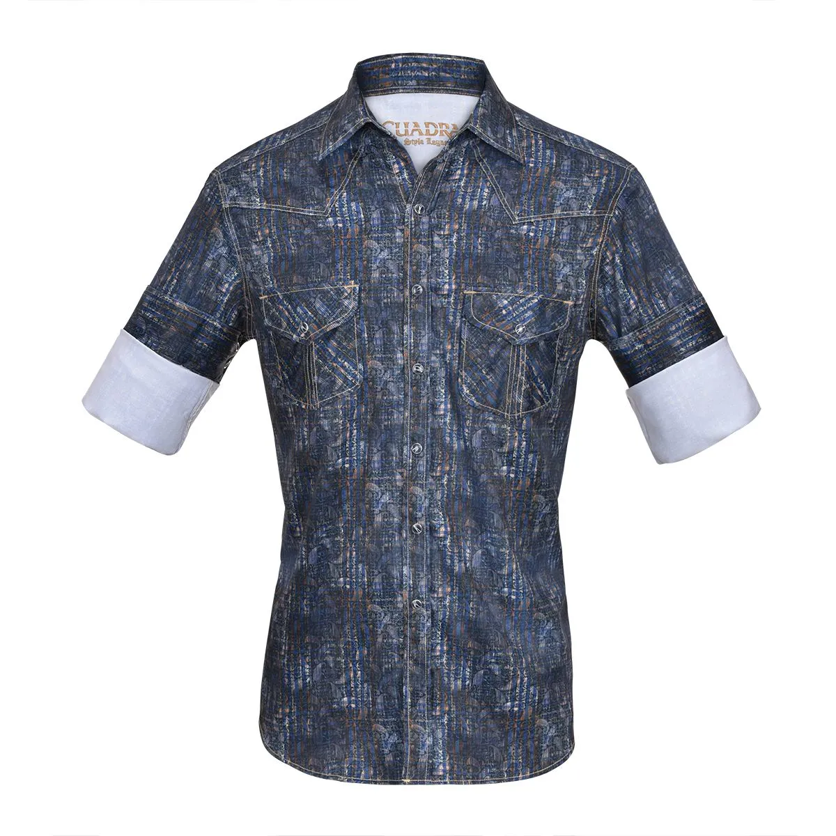 CMRJ609 - Cuadra denim cowboy fashion cotton shirt for men