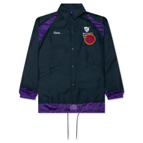 Coach Jacket Covered Jacket - Purple