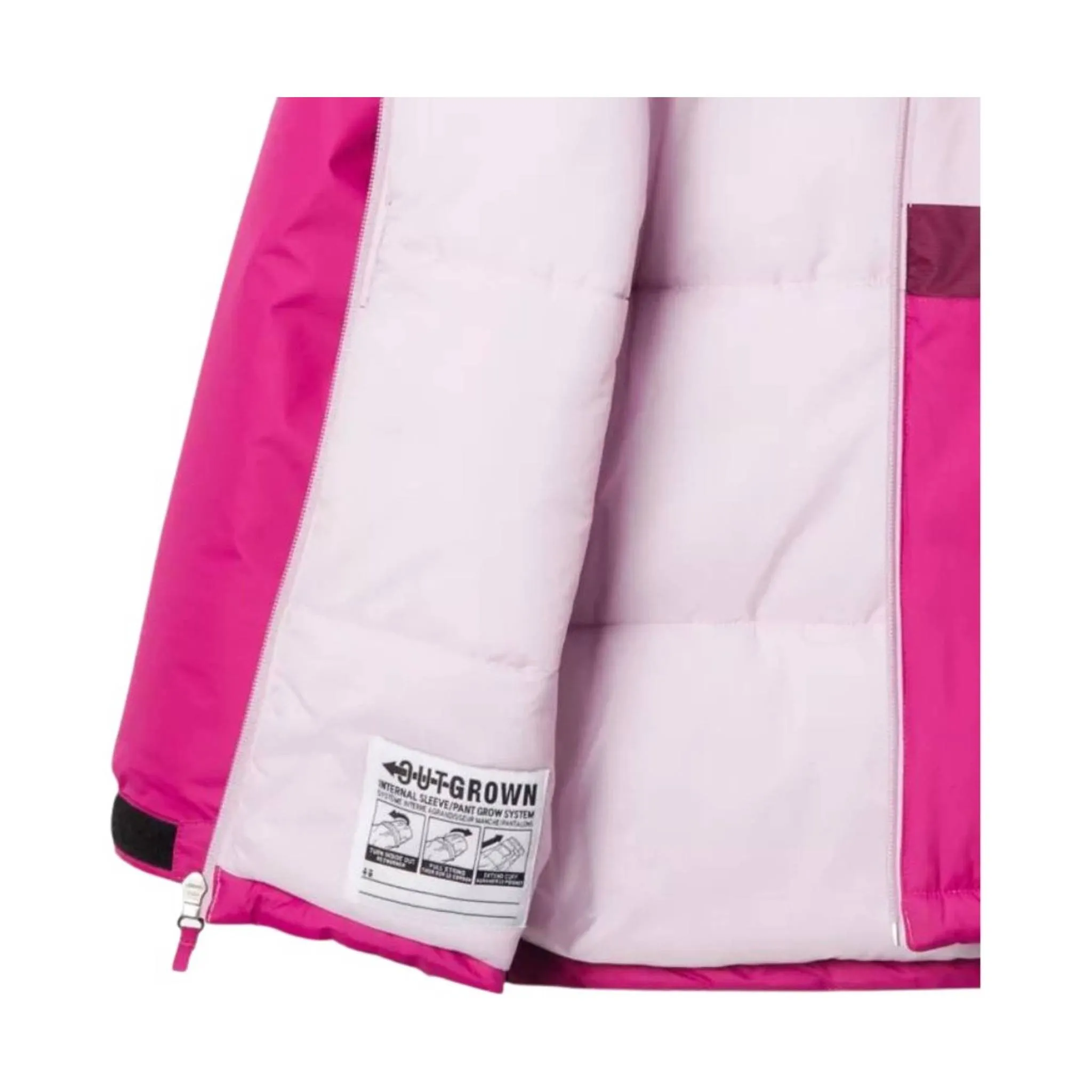 Columbia Kids' Valley Runner Jacket - Wild Fuchsia/Aura/Marionberry