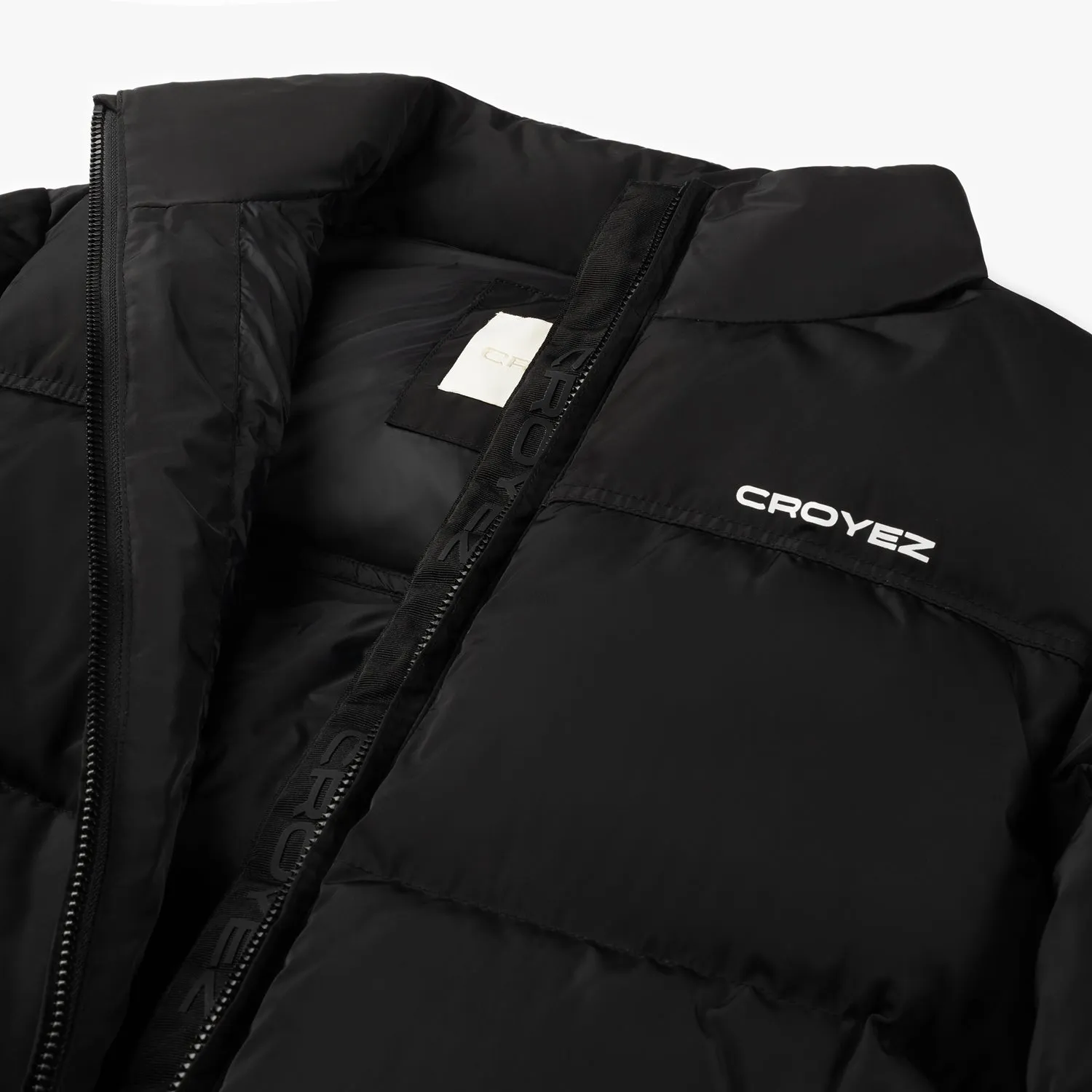 CROYEZ ORGANETTO PUFFER JACKET - BLACK