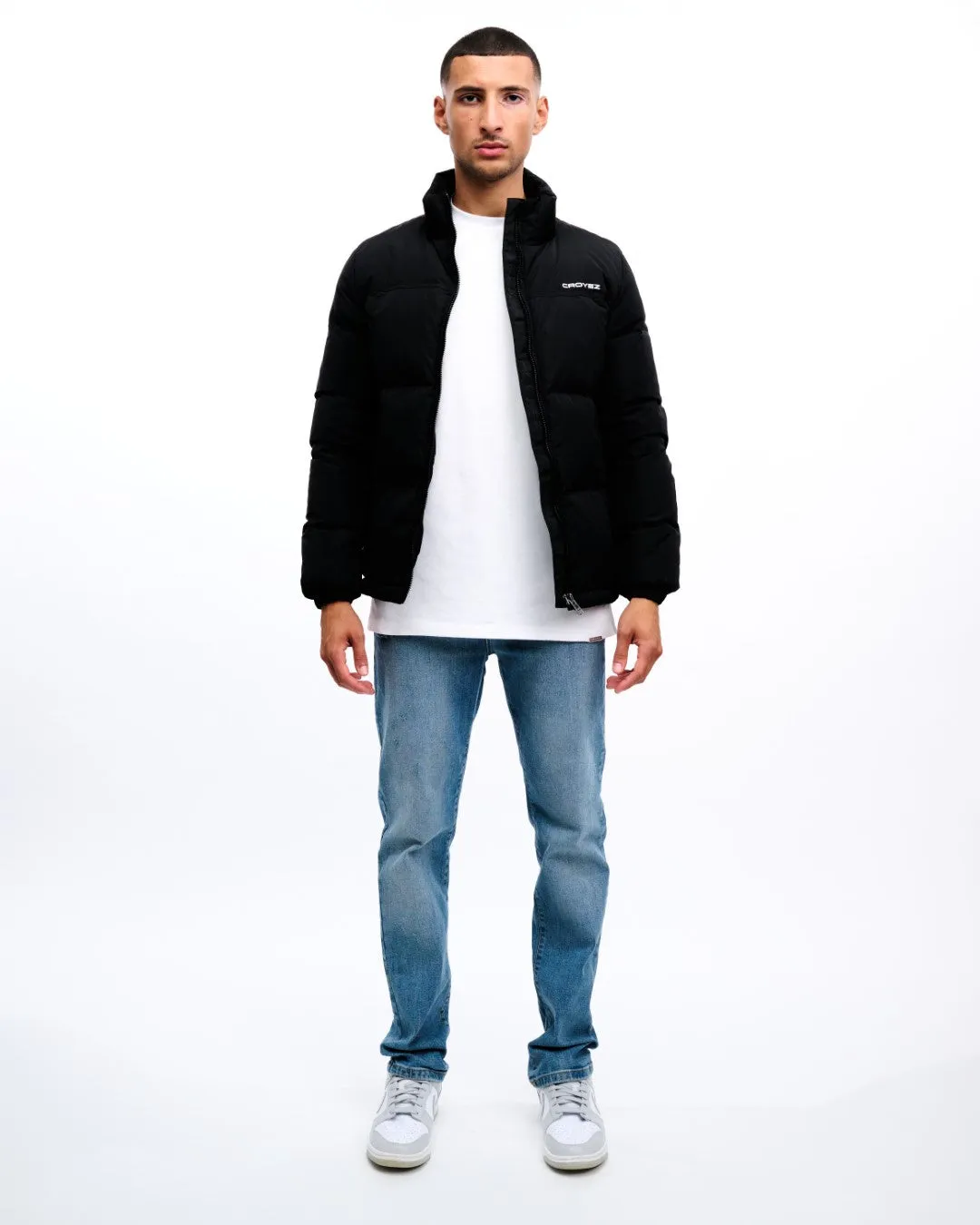 CROYEZ ORGANETTO PUFFER JACKET - BLACK