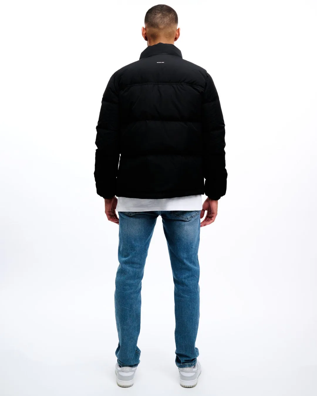 CROYEZ ORGANETTO PUFFER JACKET - BLACK