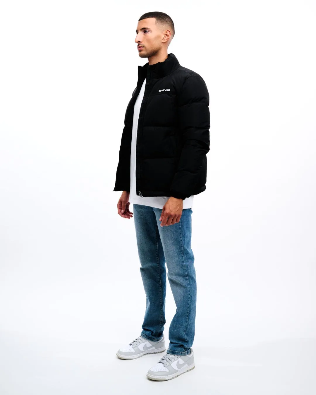 CROYEZ ORGANETTO PUFFER JACKET - BLACK