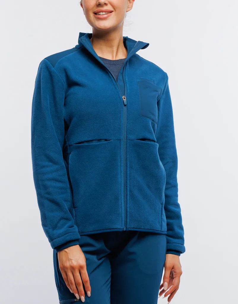 Essential Fleece Jacket - Gibraltar Blue