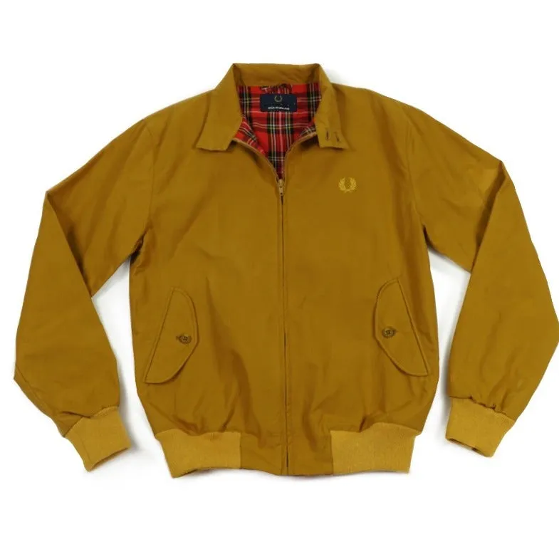 FRED PERRY GOLD LEAF WAX HARRINGTON MIE