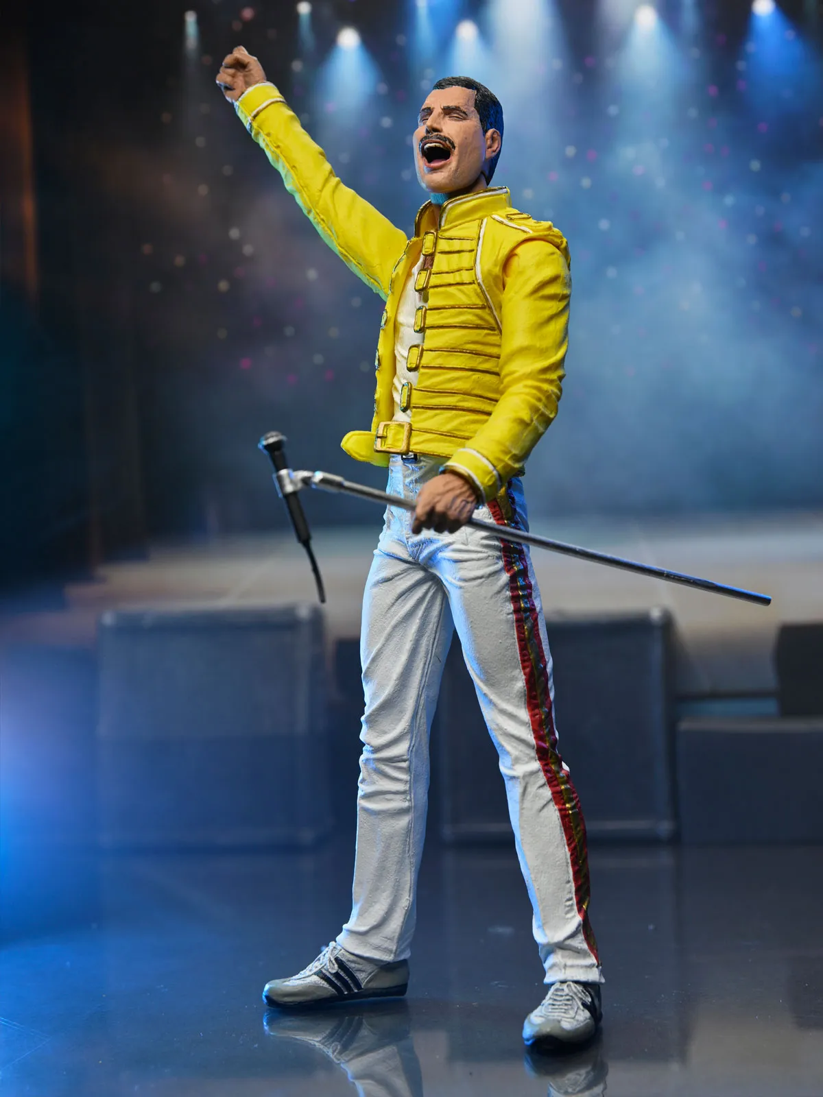 Freddie Mercury Yellow Jacket - 7 Scale Action Figure - Queen - NECA Collectibles