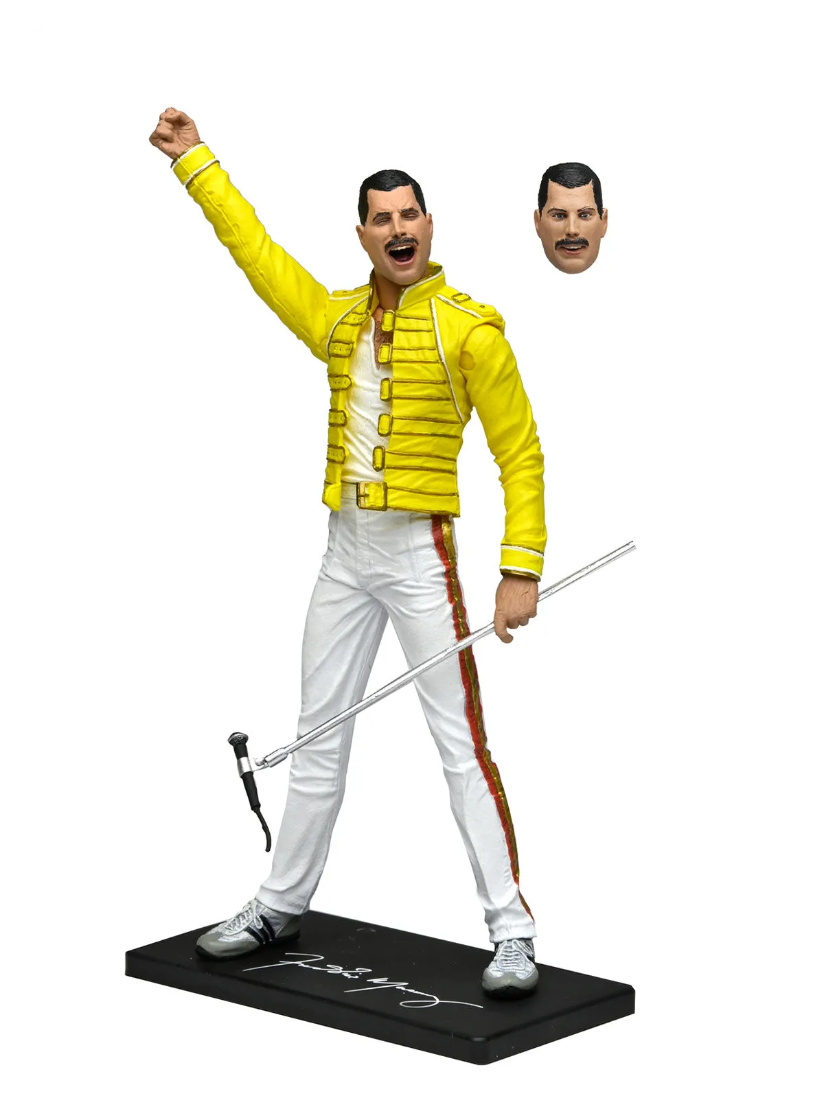 Freddie Mercury Yellow Jacket - 7 Scale Action Figure - Queen - NECA Collectibles