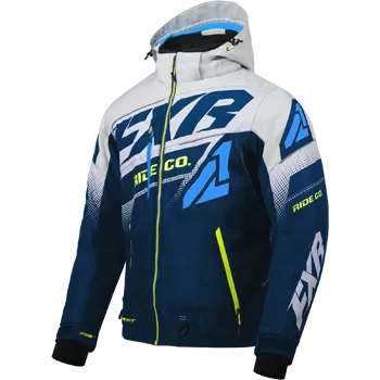 FXR Boost FX Jacket Navy/Grey/Blue/HiVis