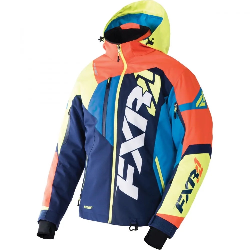 FXR Revo X Mens Jacket Black Orange Hi Vis