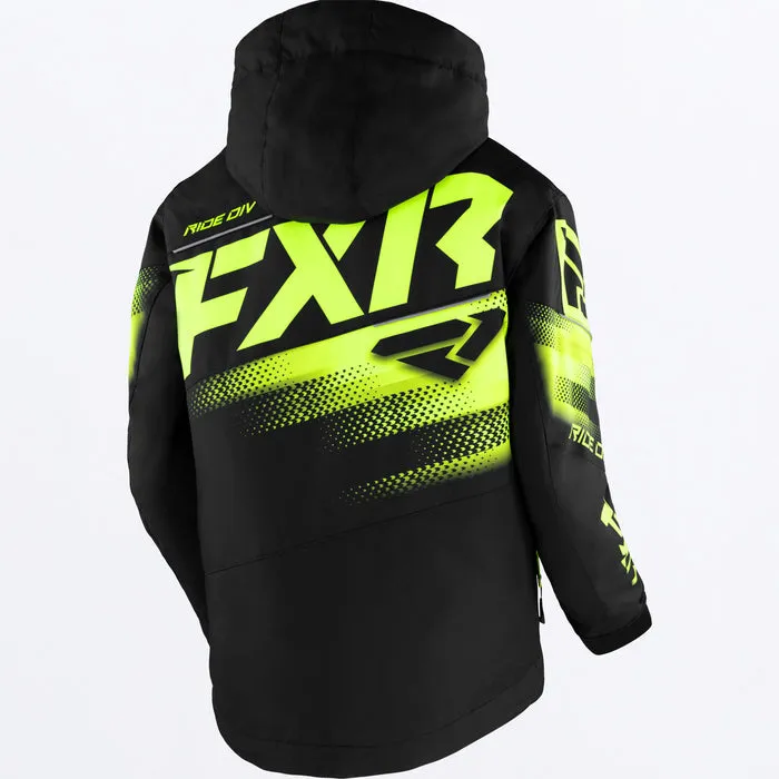 FXR Youth Boost Jacket Black/Hi-Vis