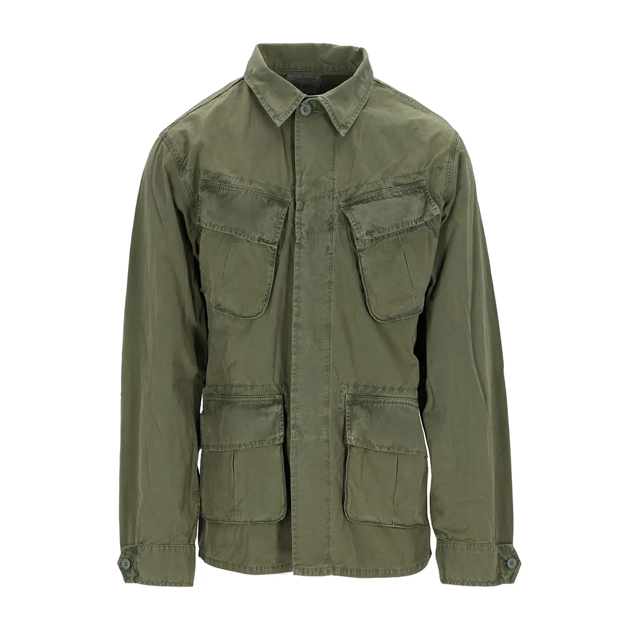 Giubbino Chesapeake's Jungle Jacket Intrepid Verde Militare