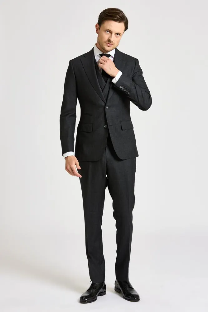 Greyson Suit - Charcoal Twist