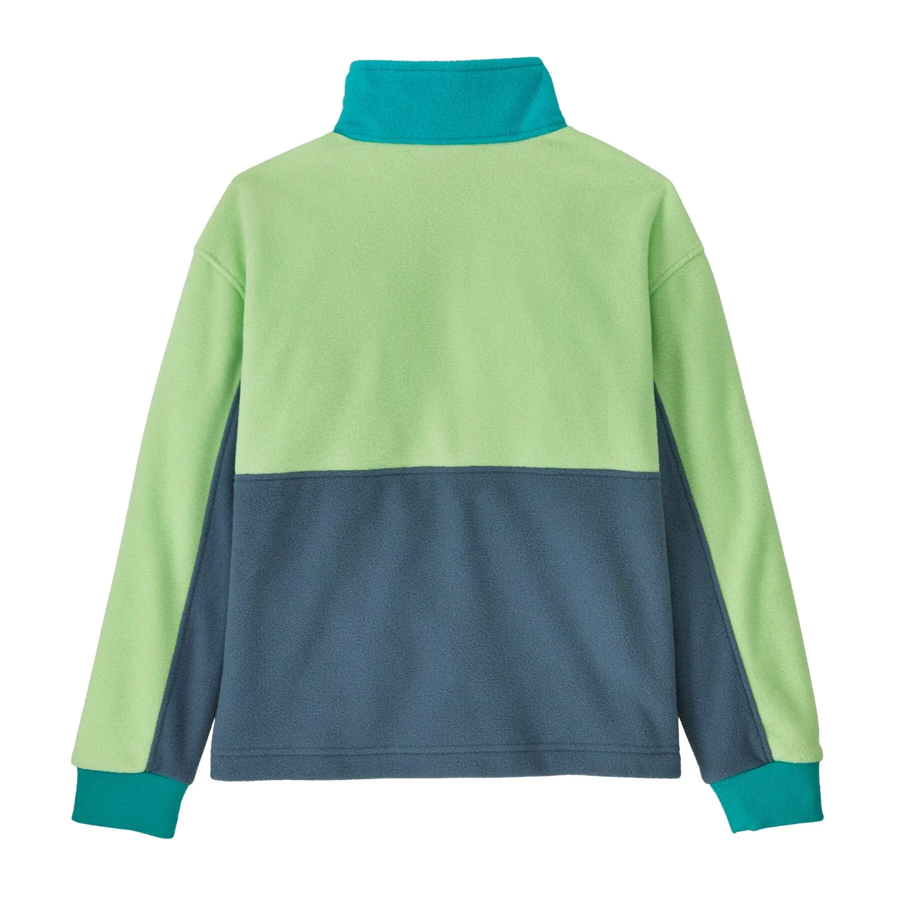 Kids Microdini 1/2 Zip fleece shirt - 100% recycled polyester