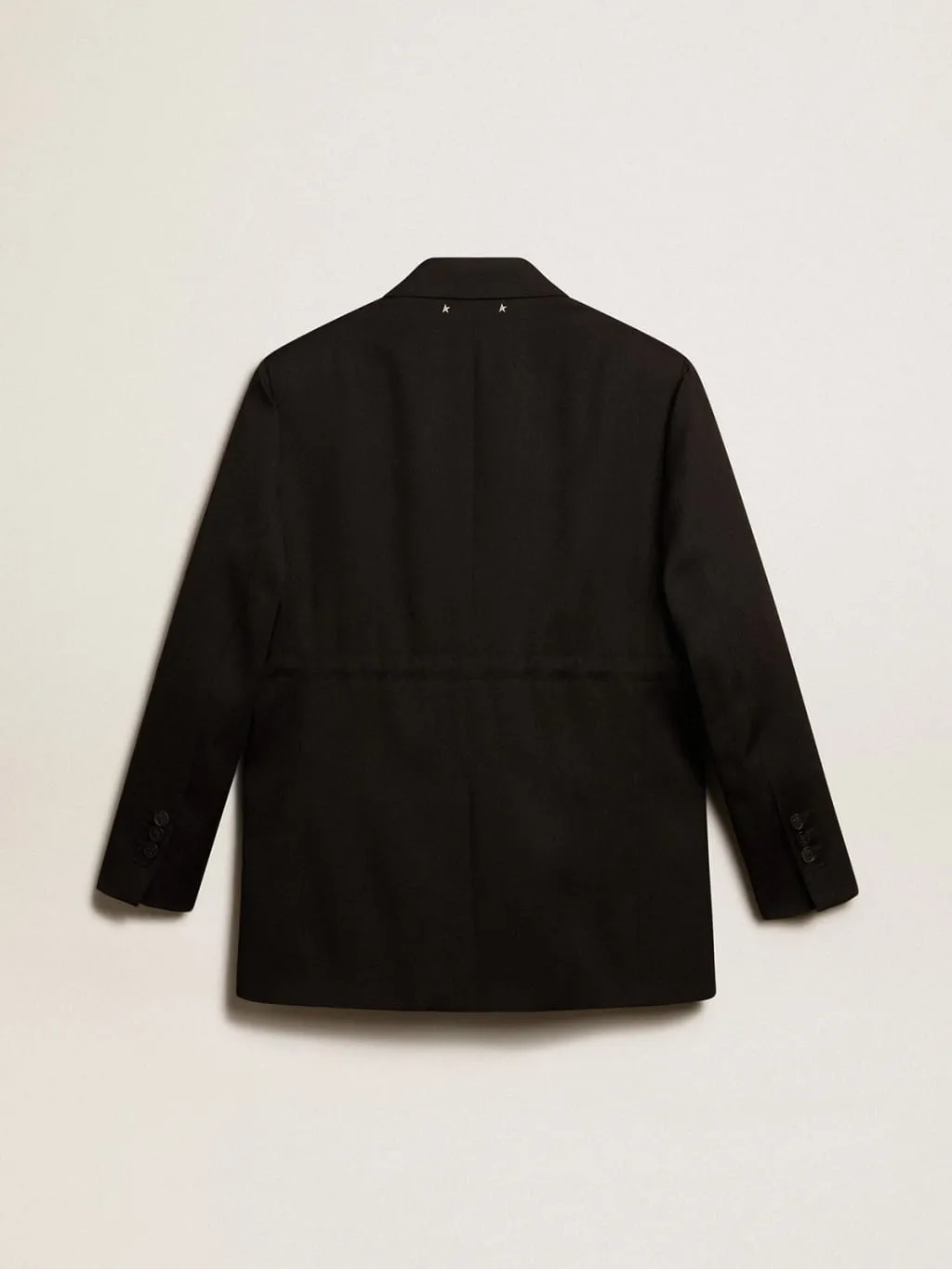 Laureen Tux Black Italian Wool Jacket