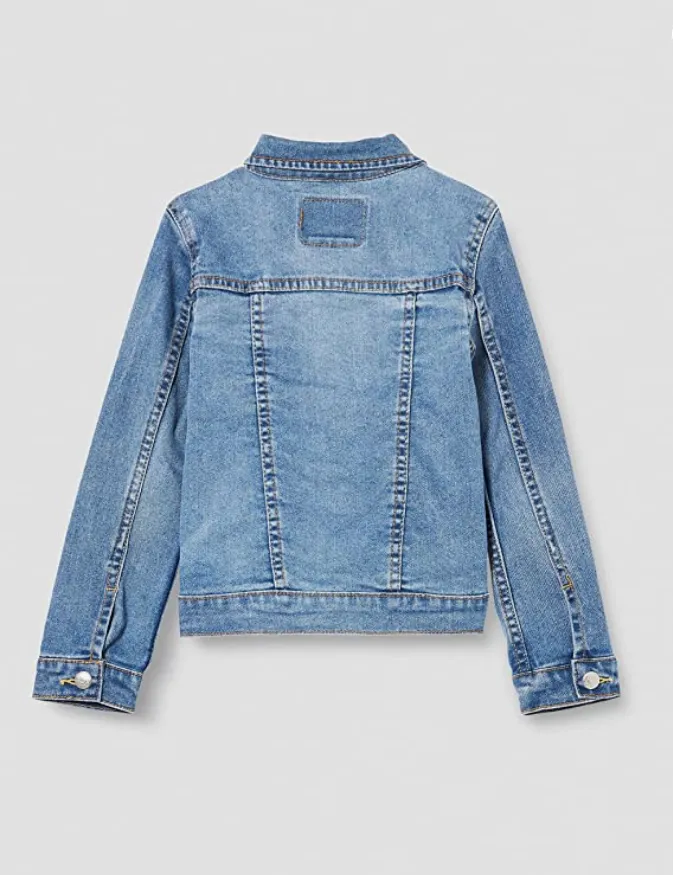 Levi's Kids Girl's stretch denim jacket Trucker 4E4388-M0K light blue 