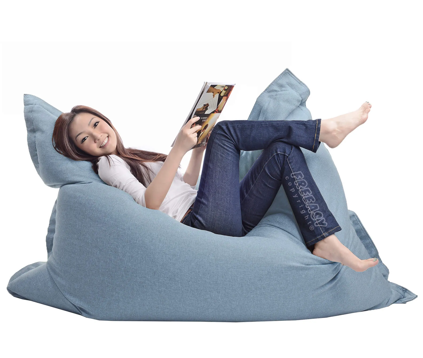 Light Blue Bean Bag