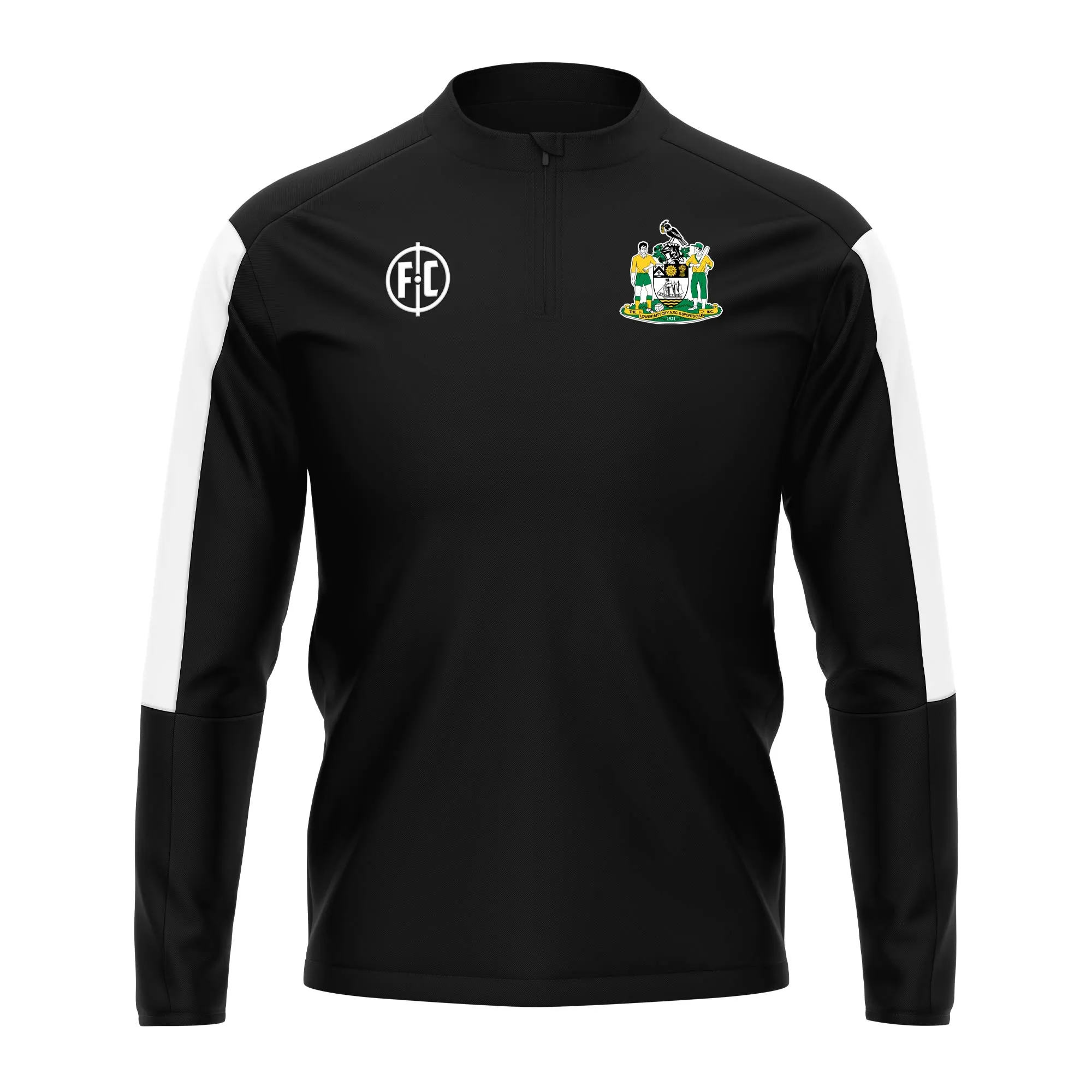 Lower Hutt City AFC 1/4 Zip Microfleece