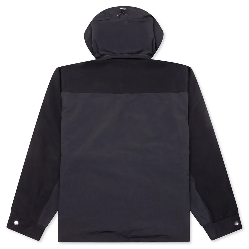 Matte Taffeta Reversible Blouson - Black