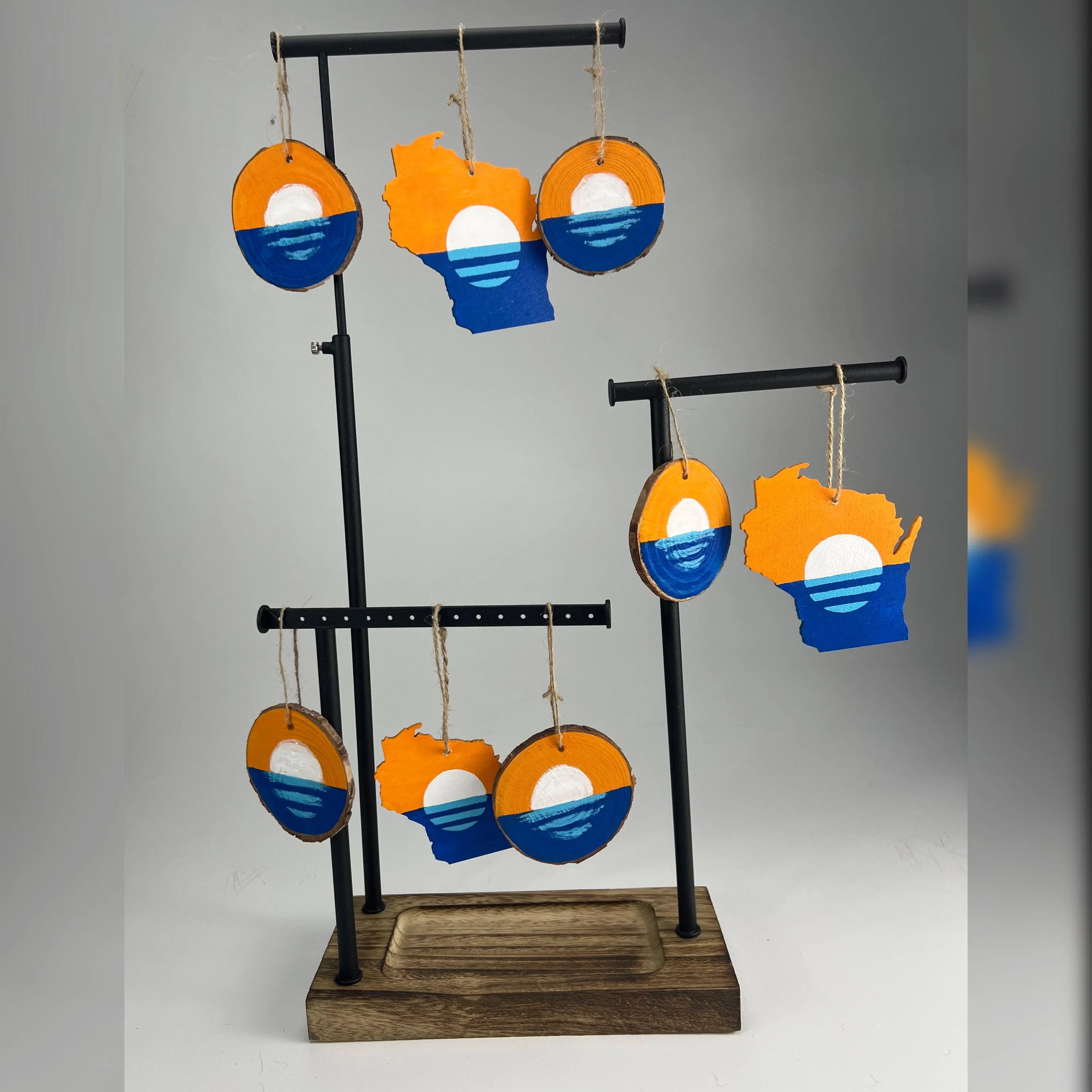 Milwaukee Peoples Flag Ornament Set