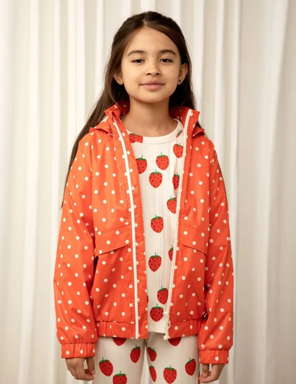 Mini Rodini | Polka Dot lightweight Jacket