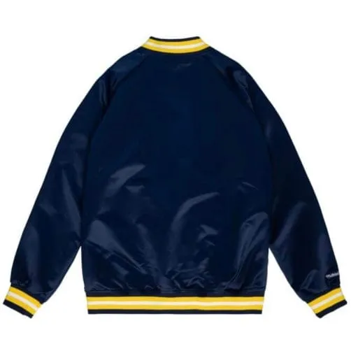 Mitchell & Ness NCAA University Of Michigan Lightweight Jacket (Navy)