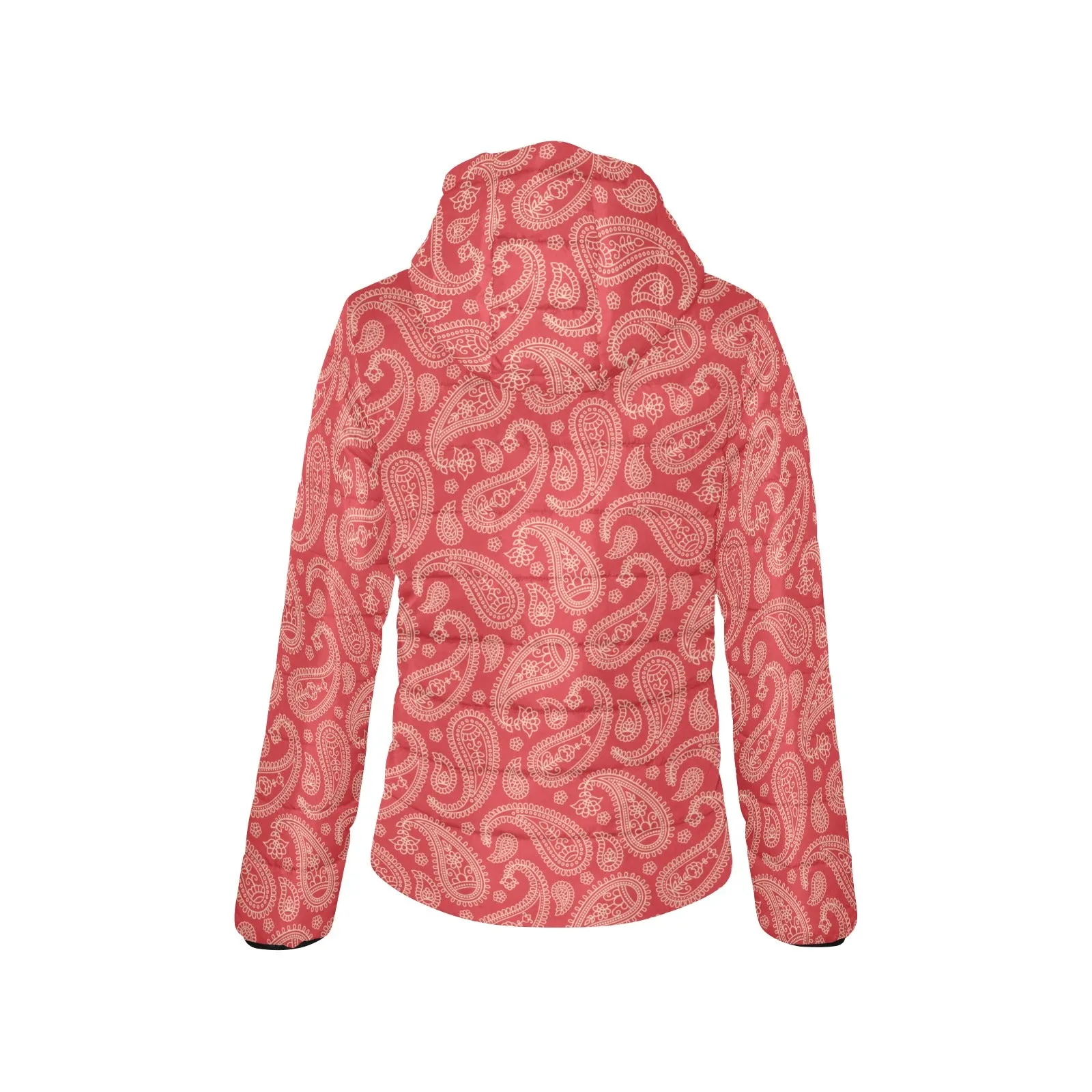 Paisley Passion Women's Padded Hooded Jacket