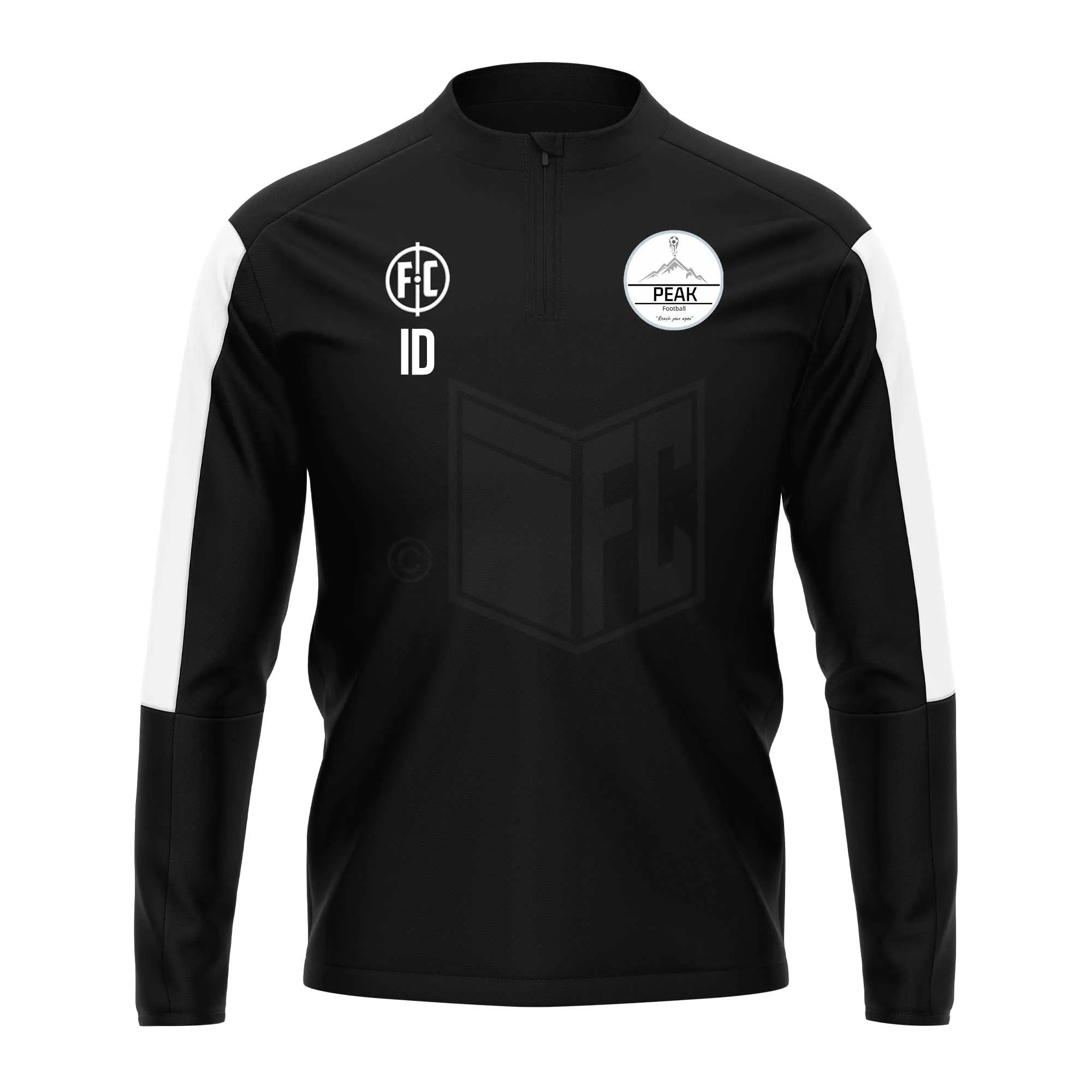 Peak Football Academy 1/4 Zip Microfleece