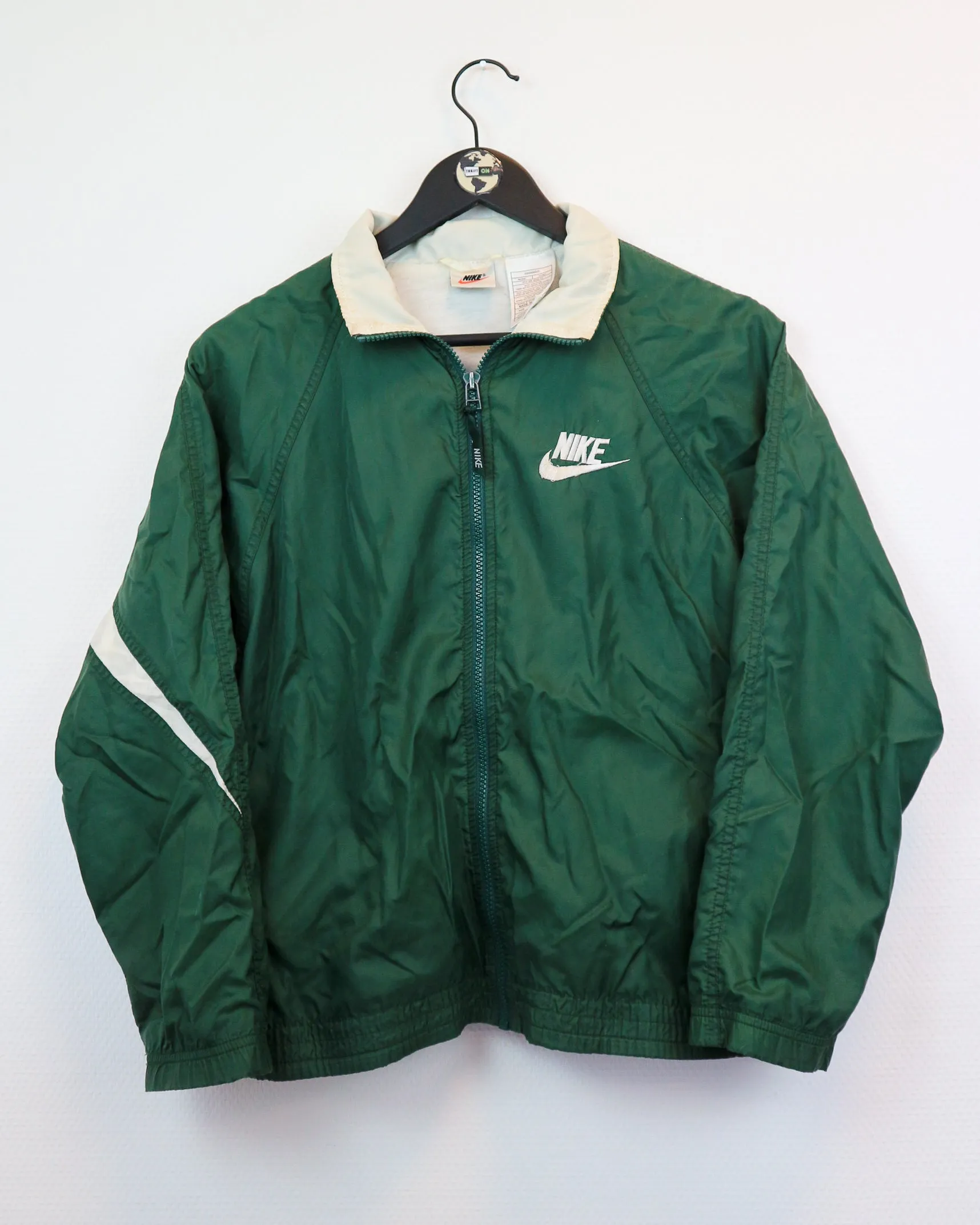 RARE Nike Big Swoosh Windbreaker XS