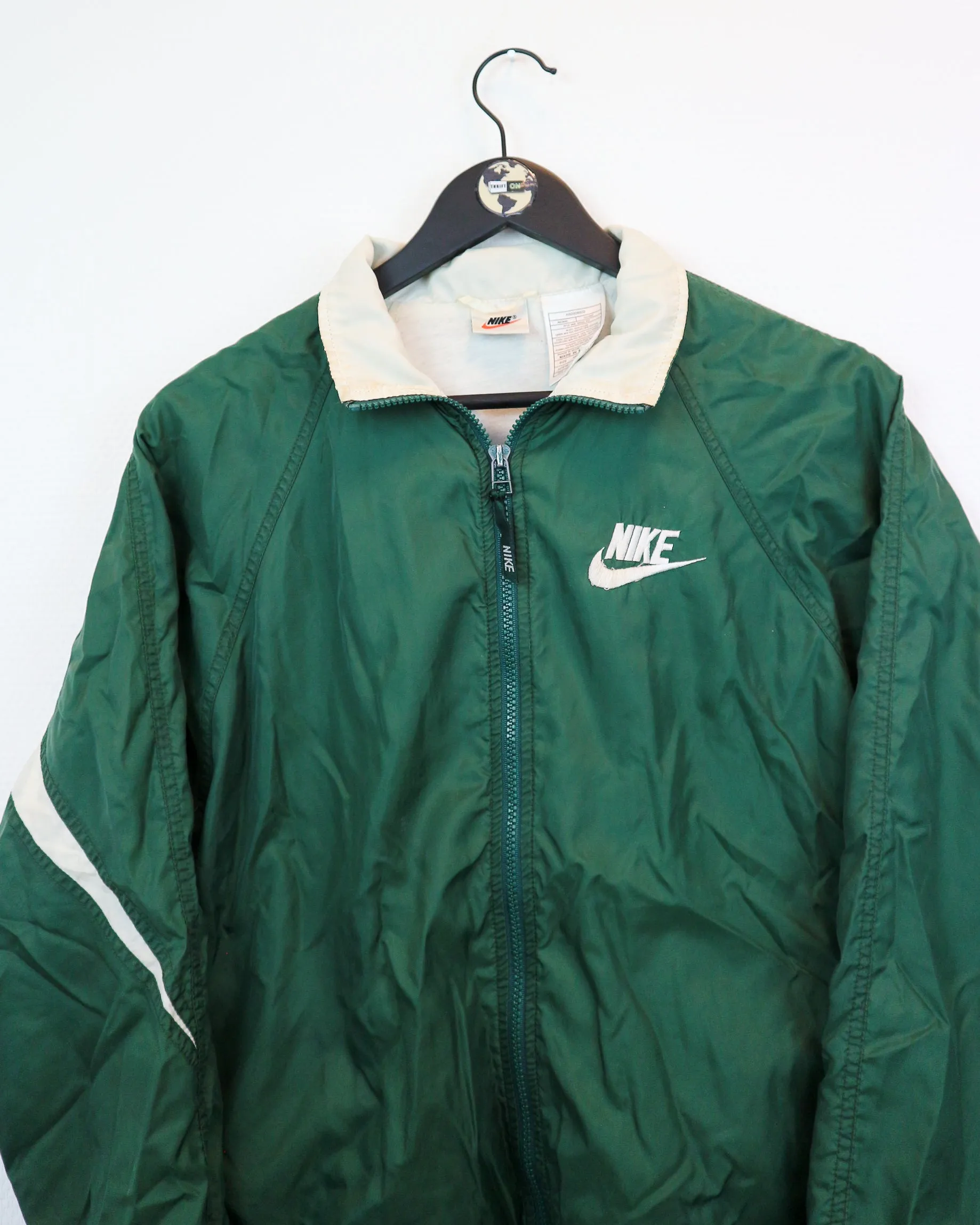 RARE Nike Big Swoosh Windbreaker XS