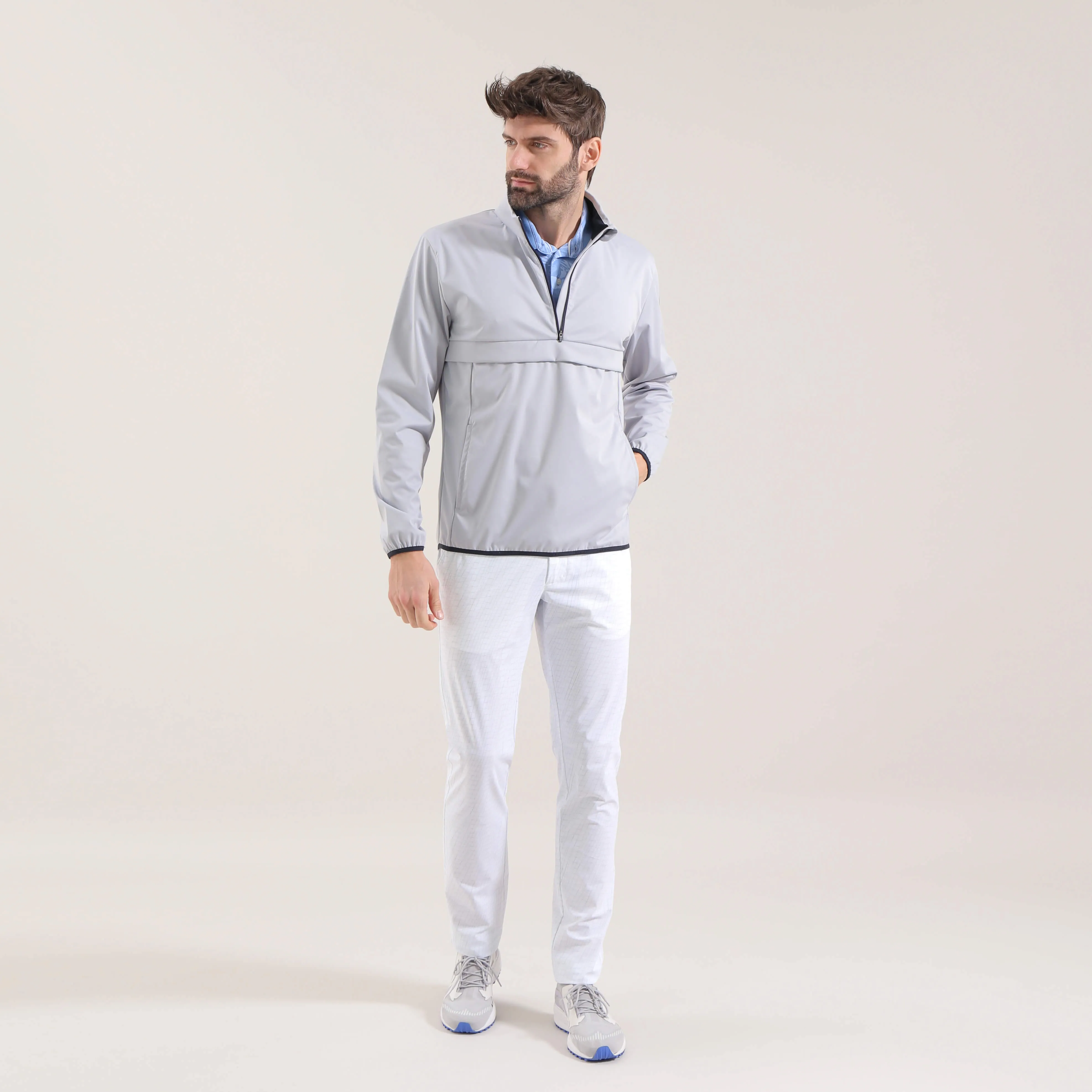 RIGON | ULTRA LIGHT SOFTSHELL QUARTER ZIP