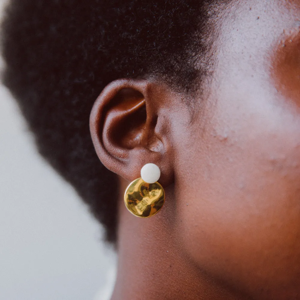 Ripple Jacket Earrings