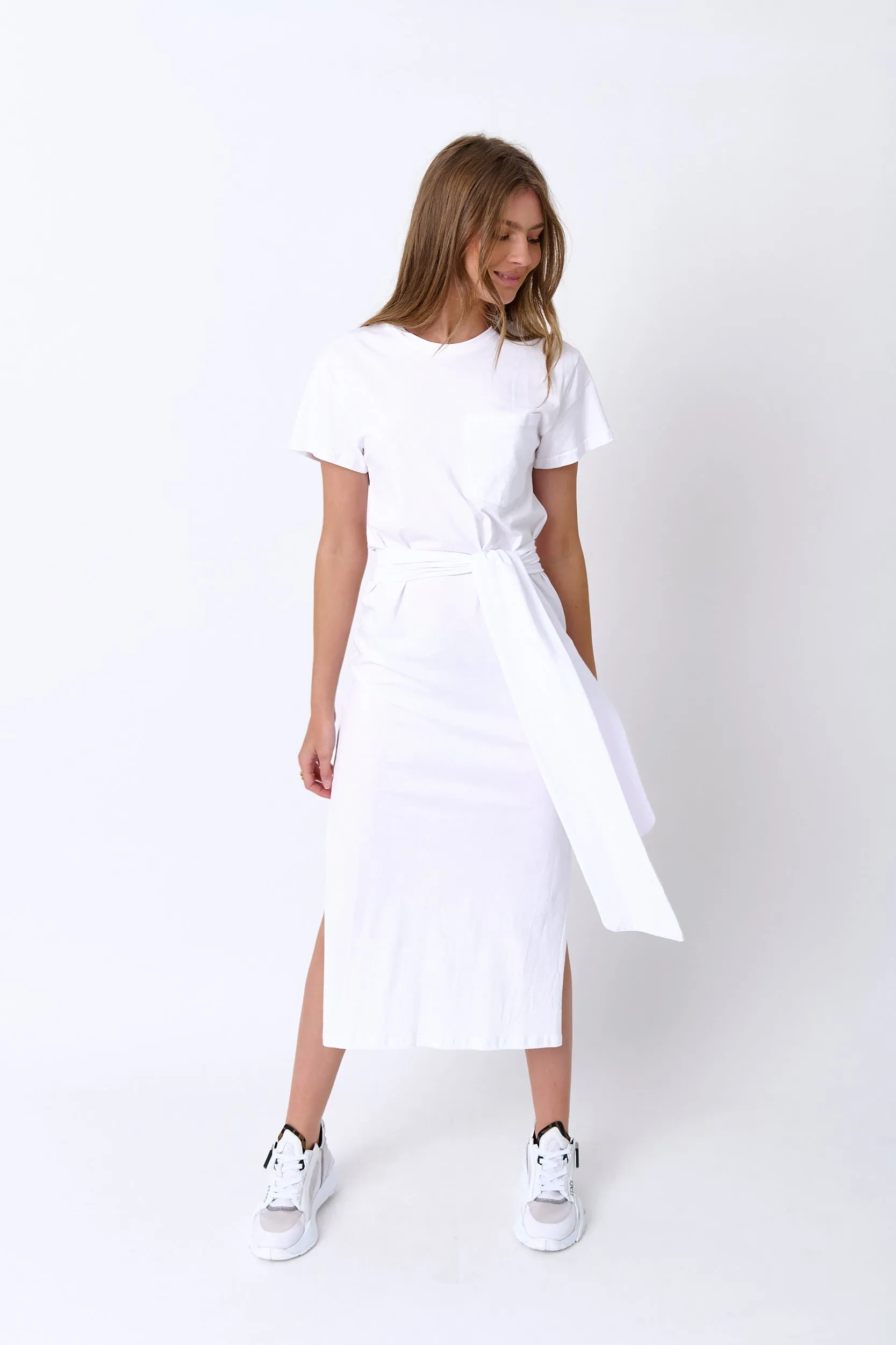 SALTUM Dress White