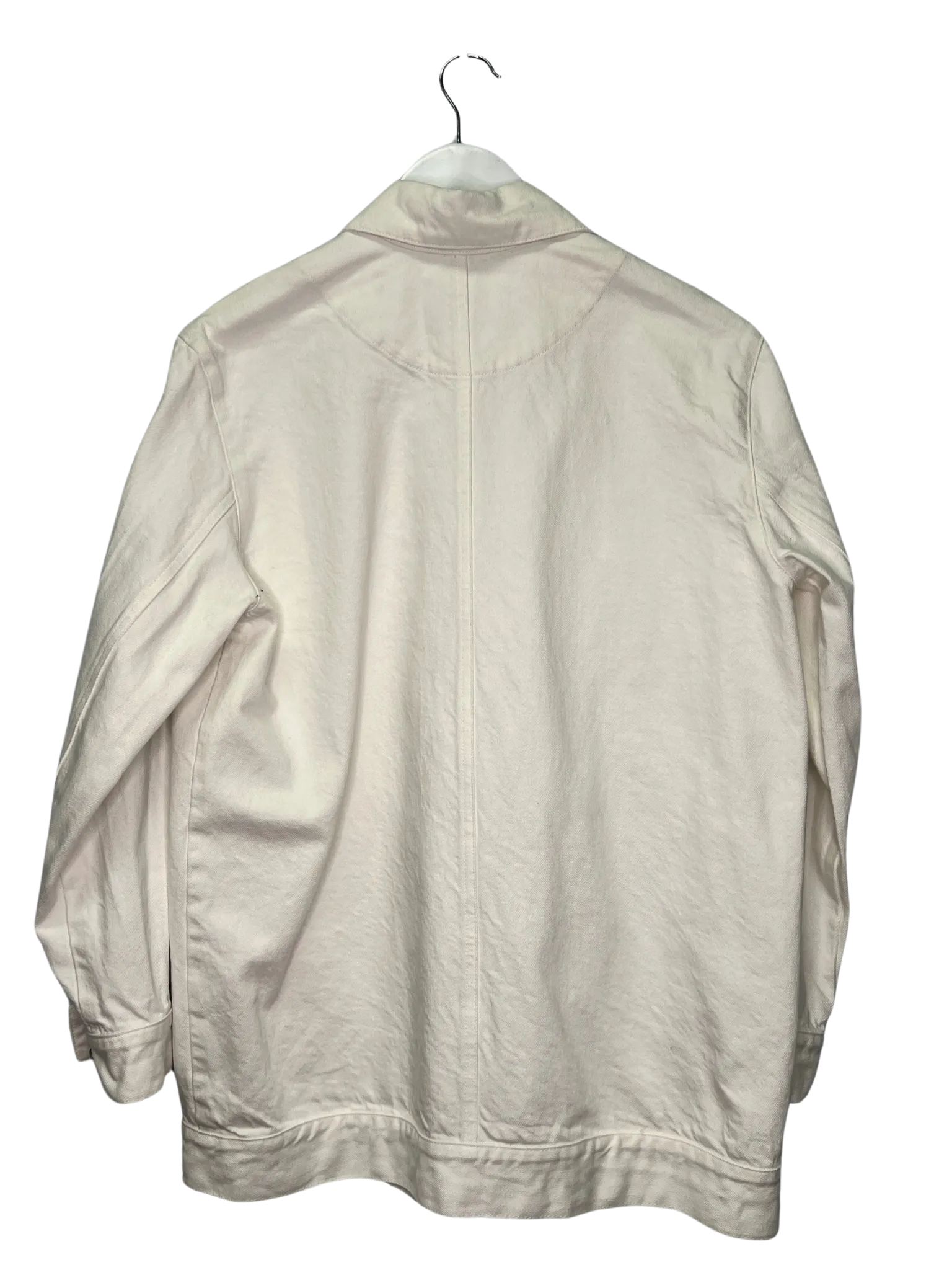 Size XS - Kloke White Denim Chore Jacket