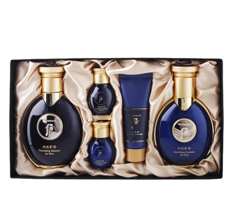 The History Of WHOO Gongjinhyang Kun Jayang Special 2pcs Set For Men Skincare Moisture